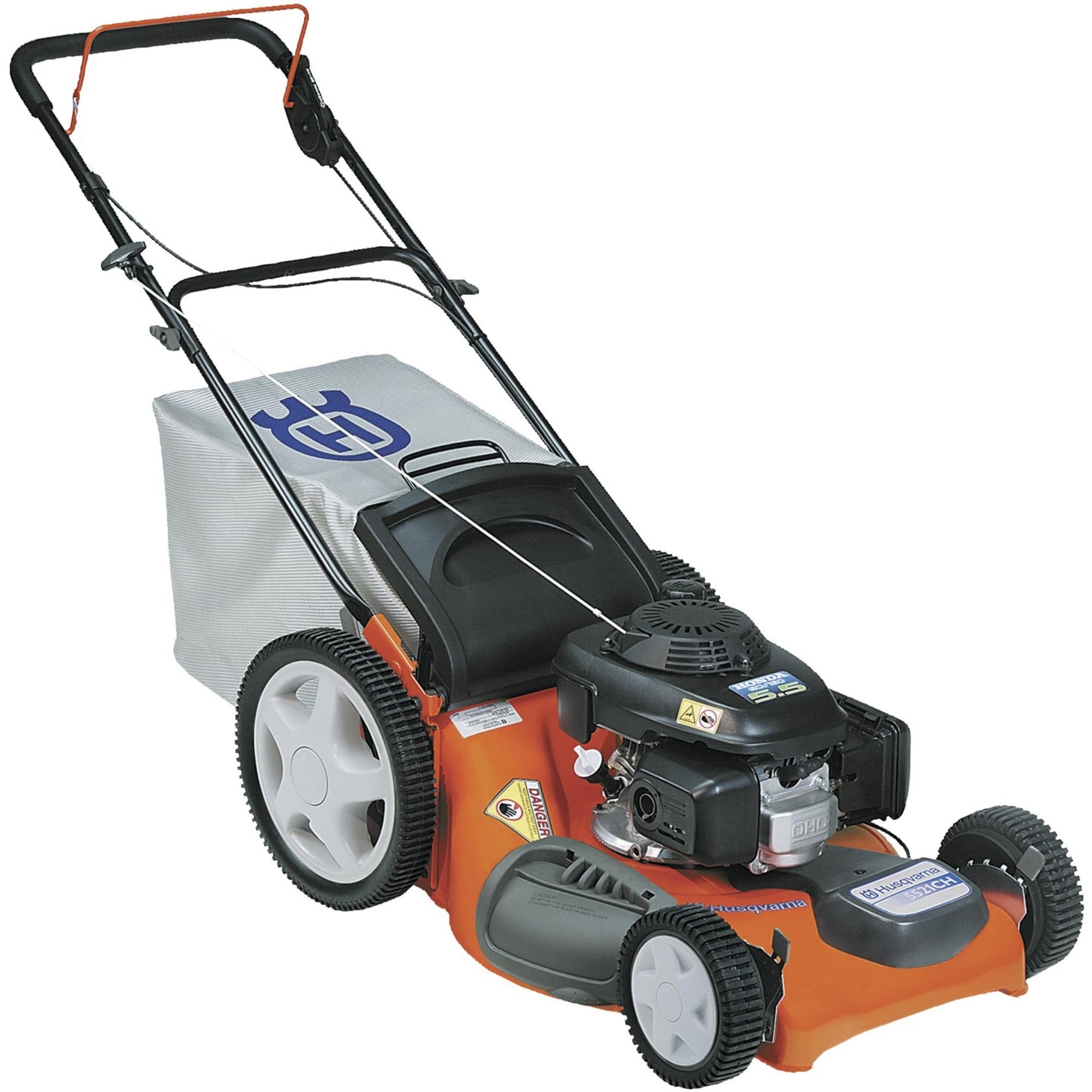 Husqvarna Self-Propelled Push Mower with 5.5 HP Honda OHC Engine, 21in. Cutting Width